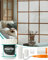 Orgthin Frosted Glass Paint for Window, Window Privacy Paint, 500g Waterproof, Low Odor Formula, Frosted Glass Spray for Surface in Bathrooms, Kitchens, Sliding Door and Offices (With Tools)