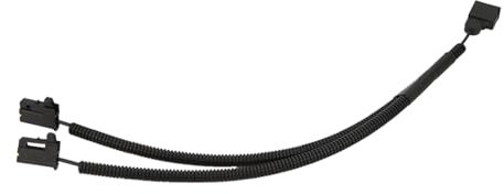 MOIDHSAG Auto Horn Spezielle Stecker Sound Horn Adapter 1 Zu 2 Adapter Verkabelung Set Kabelbaum Buchse Anschlüsse Kabel Für Fahrzeuge