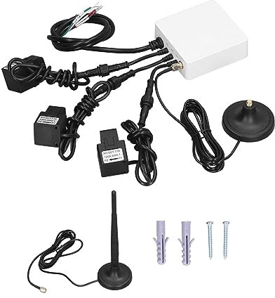 3 Phase Clamp Meter Real Time Monitoring Home Energy Meter with 3 X 300A Circuit Level Sensor for ZigBee