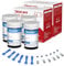 sinocare Safe-Accu Diabetes Test Strips × 100, No Code Blood Sugar Test Strips, with Lancing Devices, only for Safe-Accu Blood Glucose Monitor