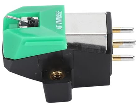 En VM95E Reemplazo de Cartucho Magnet En Movimiento: Compatible con Reproductores de Récord de Fonógrafo, Aluminio de Alto Rendimiento para una Reproducción de Sonido óptima
