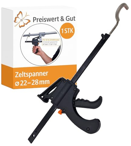 Gestängespanner Vorzelt 22 bis 28 mm Zeltspanner Rohrspanner Camping