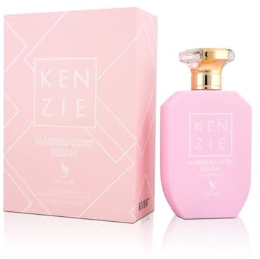 KENZIE Marshmallow Dream von Volare, Eau de Parfum für Frauen, 100 ml, sanfter und süßer Duft mit Noten von Eibisch und Vanille