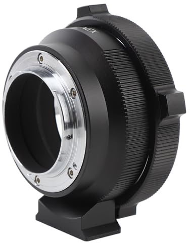 Xiuganpo LensAdapter für E -Mount -Kamera, Objektivmontagadapter für PL Mens Rotierende Verriegelung Saluminiumlegierung für NEX C3 NEX 5C A7S A7SII A7RII A7III