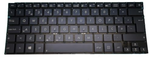 ZHAOWOZ Laptop Keyboard For ASUS UX301 UX301L UX301LA Navy Blue Saudi Arabia No backlight film 9Z.N8JBU.80A 0KNB0-362AAR00 0KN0-QD1AR13 Easy to replace(Portuguese PO)