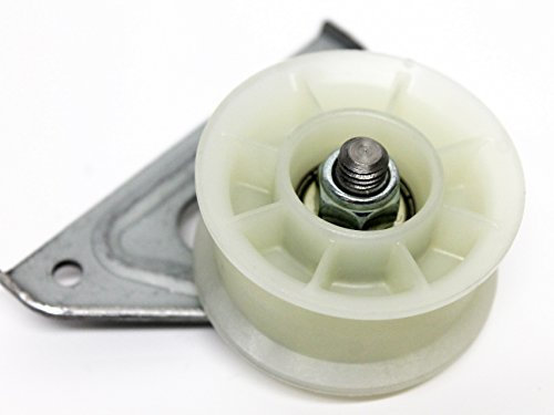 NEW IMPROVED JOCKEY PULLEY AND FIXING BRACKET TO FIT WHIRLPOOL,HOTPOINT,ARISTON,INDESIT TUMBLE DRYERS DRUM DRIVE BELT 8PHE1991 By SPAREGETTI®