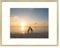 Golden State Art, 11x14 Picture Frame Gold Aluminum (Shiny Brushed) Display Pictures 8x10 with Mat or 11x14 Without Mat Wall Mounting Real Glass Metal Photo Frame