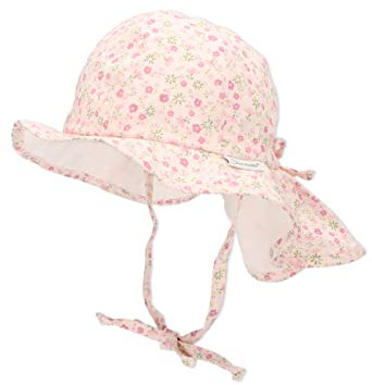 Sterntaler Mädchen Sonnenhut Fleur Hut, Rosa, 43
