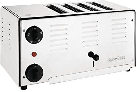 Rowlett 1.8kW Premier 4-Slot Toaster with 2x Additional Elements | Stainless steel | CH170