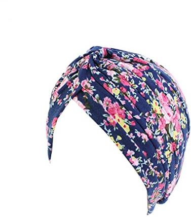 YEHUDAF LEE Turbane für Damen–Elastische Kopftücher Chemo/Bandana Damen–Bequeme Kopfbedeckung(Mehrfarbig) (DE/NL/SE/PL, Alphanumerisch, Einheitsgröße, 12)