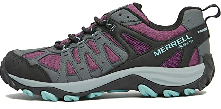 Merrell Women’s Accentor 3 Gore-TEX Walking Shoes with High Traction Sole, Waterproof, Breathable, Durable (Pink, UK Footwear Size System, Adult, Women, Numeric, Medium, 7)