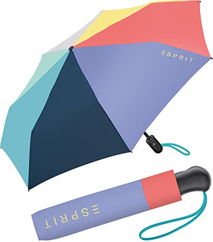 Esprit Taschenschirm Easymatic Light Auf-Zu Automatik FJ 2023 - Multicolor Combination