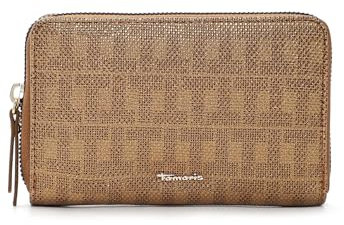 Tamaris Marietta Zip Around Wallet Gold