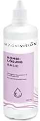 MAGNIVISION Kombilösung Basic, 100ml (Reisegröße) Kombilösung für weiche Kontaktlinsen, zur Reinigung und Lagerung von weichen Kontaktlinsen, boratfrei, Made in Europe