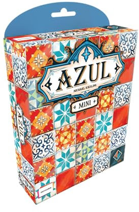 Asmodee - Azul Mini - Brettspiel in Taschenversion, 2-4 Spieler, 8+ Jahre, italienische Ausgabe