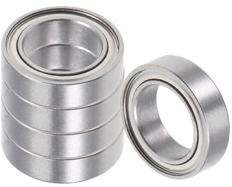 Kozelo 5 Stück MR117ZZ Rillenkugellager-[7x11x3mm] Doppelt abgeschirmtes Lager für industrielle Geräte, Motoren, Maschinen, Edelstahl