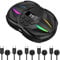 Janurium Auto Clicker - Portable Simulated Finger Clicking Device, Adjustable Auto Clicker | Mobile Auto Clicker Ph Gadgets, Digital Display Auto Device Screen Clicker for Games, Live Broadcasts