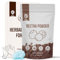 Holy Earth 100% Pure Reetha Powder – 100g (Sapindus mukorossi) | Natural Hair Cleanser with Free Gloves & Shower Cap | Boosts Softness & Hair Health | Non-GMO, Vegan | Resealable Pack
