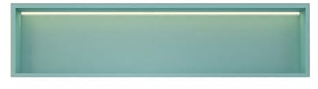 pujindu Wandnische Für Dusche Aus Edelstahl Mit LED-Licht, wasserdichte Nische Zum Einbauen, Wandregale Für Badezimmer, Keine Fliesen Erforderlich(120x30x12.5cm)