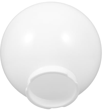 Cabilock Lampenschirm Kugel Ø 200mm Milchig Weißer Lampenschirm Für Wand Und Standleuchten Staubschutz Lampenzubehör Für Außen Und Innenbereich Kompatibel Mit Verschiedenen