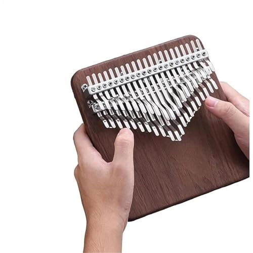 LJRRTYQ Kalimba Chromatische Kalimba, 34 Tasten, C-Note, Tragbares Daumenklavier, Musiktastatur, Professionelle Kalimba-Geschenke(42 Key)