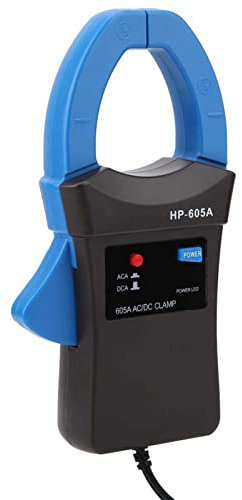 Hp605a 600A DC AC Current Clamp Adapter ClampOn Meter Tester with Test Probes for General Multimeter Measurement