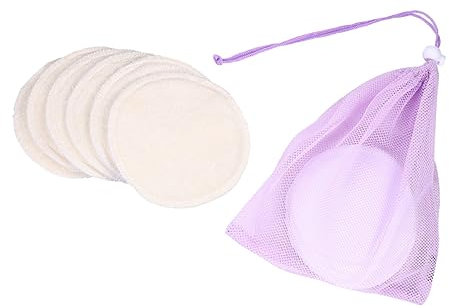 LOLIPPYY 6 Stück Bambus-stilleinlagen Waschbar Gegen Galaktorrhoe Auslaufsichere Stilleinlagen Für Frauen Ultraabsorbierende Büstenhaltereinlagen Zum Schutz