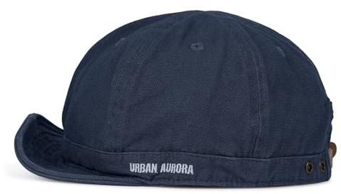 Clakllie Short Brim Baseball Cap Flat Brim Basecap mit Kurzem Schirm Cotton Cappy Schildkappen Casual Outdoor Sport Cap