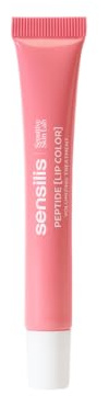 Sensilis Peptide [Lip Colour], Lippenstift mit Glanz-Finish, würzige Formel mit Peptiden und Chilli, Volumengebender und feuchtigkeitsspendender Effekt, verleiht Glanz und Farbe, Braun Pepper, 10 ml