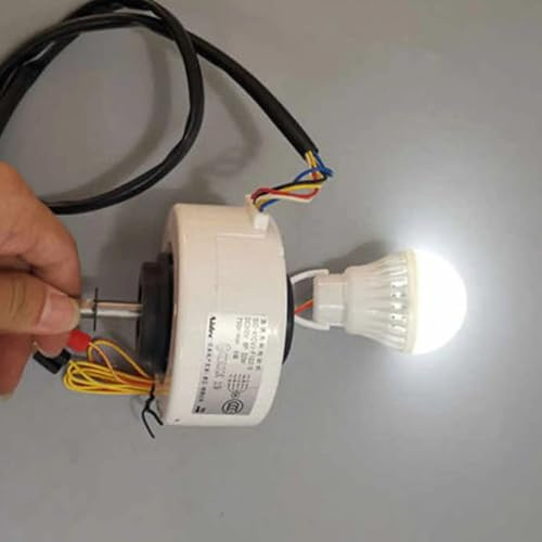 Gettimore 3-Phasen bürstenloser Windturbinen-Generator-Motor für DIY-Stromerzeugung, AC/DC 9V-72V Ausgang