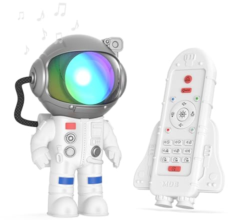 MOB Galaxie-Projektor und Geräuschverteiler, weiß, Mini Stelllar