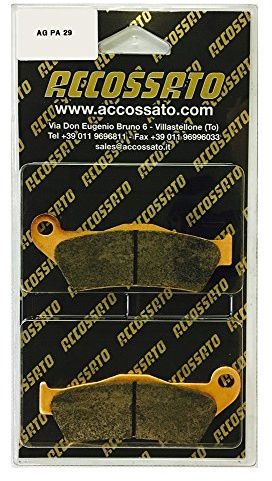 Accossato Bremsbelag agpa29st, Zero > FX ZF2.8, (2015)