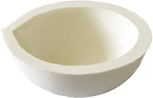 LLF Creuset en céramique pour fondre, affiner, doré/argenté (250 g)