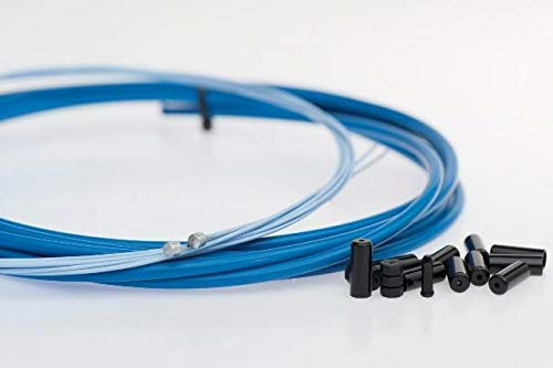 HiTeMP42 Schaltzug Komplettset Teflon blau