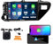 Android 10 Autoradio Car Navigation Reproductor Multimedia estéreo GPS Radio 2.5D Pantalla táctil paraToyota Hilux 2015-2020