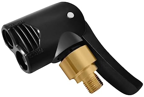 Autoventil Hebelstecker Autoventil Adapter,Auto Reifen Air Chuck Autoventil Hebelstecker Reifenventil Reifenluftfutter Luftpumpen Clip Gewindedüsen Ventil Anschluss Adapter (1 pcs, Non deflatable)