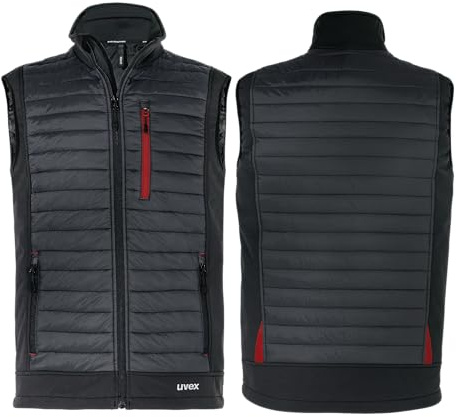 Uvex tune-up Herren Hybridweste - Steppweste - robuste Arbeitsweste - Weste Outdoor