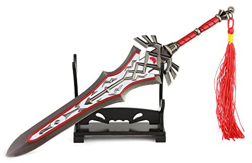 Superbuybox Link Weapon Schwert Dolch Sheild Actionfigur Spielsammlung Schreibtisch Raumdekoration Rucksack Anhänger Geschenk (Link Royal Guard's Claymore)