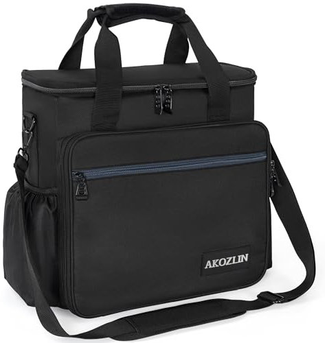 AKOZLIN Gepolsterte Gigbag für DJ-Controller, Reise-Umhängetasche, 33 x 33 x 14 cm, passend für MG06, AG03, MG10X, Mix8, ProFX8 und weitere Geräte