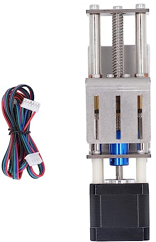 CNC-Z-Achsen-Schiebetisch-Set, 100 Mm Hub, DIY-Splitter-Linear-Bühnenaktuator, Genaue Steuerung, Einfach zu Installieren, Schrittmotor, für CNC-Graviermaschinen