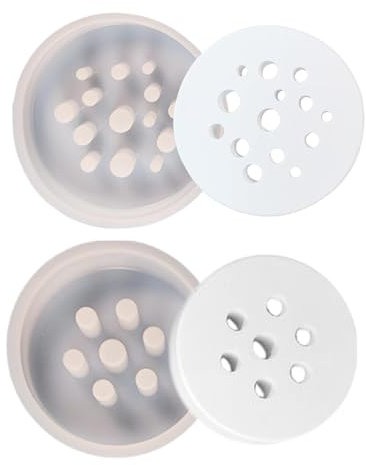 2 Blumenretter Silikonform, Silikonform Blumenretter, Blumenstielhalterform, Silikon Runde Brikettform Zum Arrangieren Von Blumen, Vaseneinsatz Stielhalterform Zum -Blumensträußen