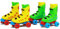 Wilgure Finger Skates Outdoor Tragbare Fingerboarding Sneakers Teenager Rollschuhe/Schlittschuhe Set
