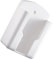 STOBAZA 3pcs Wall Storage Box Headboard Remote Control Mobile Phone Plug Wall Holder Remote Control Holder Wall Mount Outlet Remote Hanging Tv Mount Stand for Tv Pan LED Door White Plastic