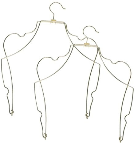 BUGUUYO 2-teilige Metall-kleiderbügel Für Badeanzüge Für Damen Dessous-aufhängegestell Mit Finish-display-kleiderbügeln Für Den Einzelhandel