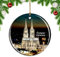 Weihnachtsbaumschmuck 7.3cm, Deutschland Kölner Dom City Travel Weihnachtsschmuck Elegant Weihnachtsanhänger Premium Christbaumschmuck Anhänger Für Party Holiday Neujahr Geschenk