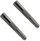 Pack of 2 Reusable Metal Drinking Shot Snorter Straw Fun Party Game Accessory Aluminium Portable - You Only Live Once - Logo Design in Grey Colour Giditrus