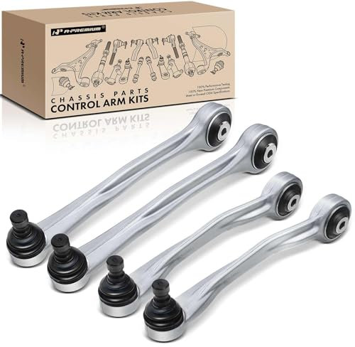 Frankberg 4x Querlenker Satz Vorne Links Rechts Kompatibel mit A4 8K2 A4 Avant A5 8T3 A5 Sportback A6 4G2 4GC C7 A6 Allroad A7 Sportback Q5 8RB Replace# 8K0407509A