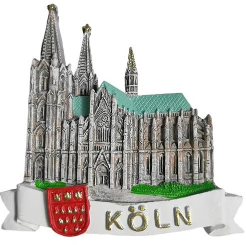 Kühlschrankmagnet Köln Deutschland Reise Souvenir Kühlschrank 3D Dekoration Magnetaufkleber Basteln