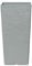 MoorGreen Malahide Tall Square Planter – Stylish Textured Light Grey Flower Pot for Indoor & Outdoor Use, Ideal for Modern Homes, Patios, Gardens & Balconies.