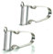 2X Stainless Steel Peeler French Potato Peeler Vegetable Fruit Easy
